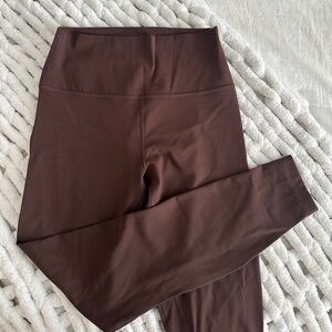 Brand New CRZ YOGA Chocolate High-Waisted Leggings